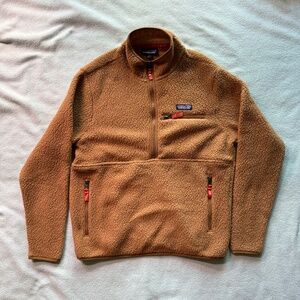 Patagonia 22835 Retro Pile Marsupial Fleece 1/2 Zip Pullover